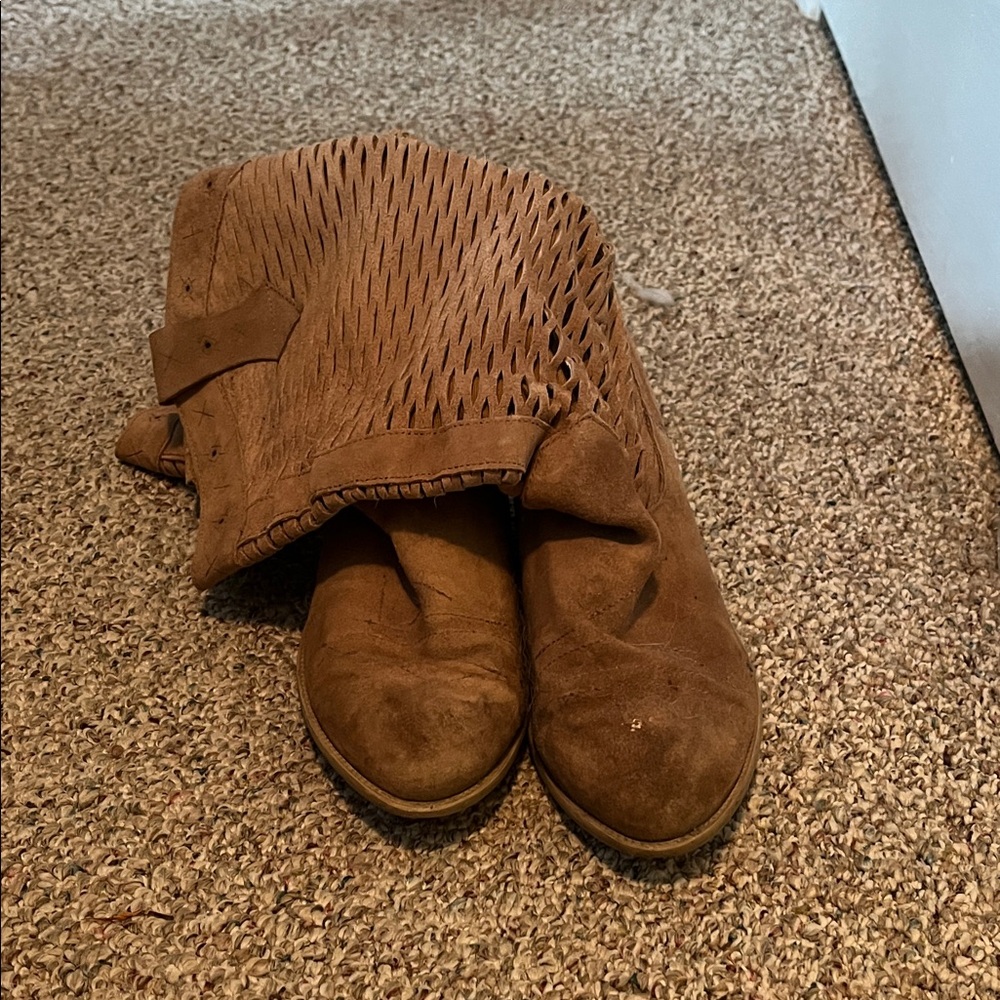Coolway Brown Heeled Boots